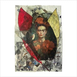 Ulrike Stolte Frida and Me lll Printzyklus 10 20 x 25cm 2024
